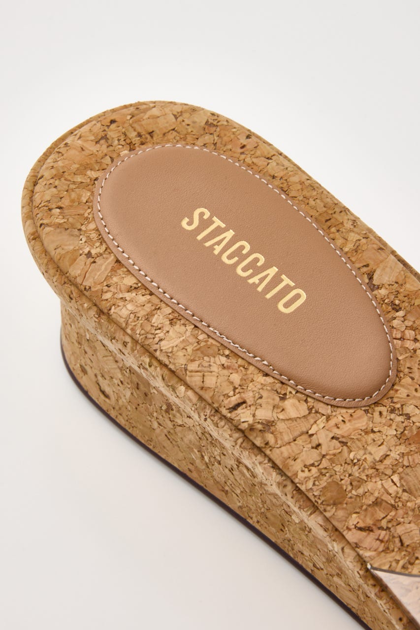 ティアラコルクプラットフォーム SLV 24.5cm