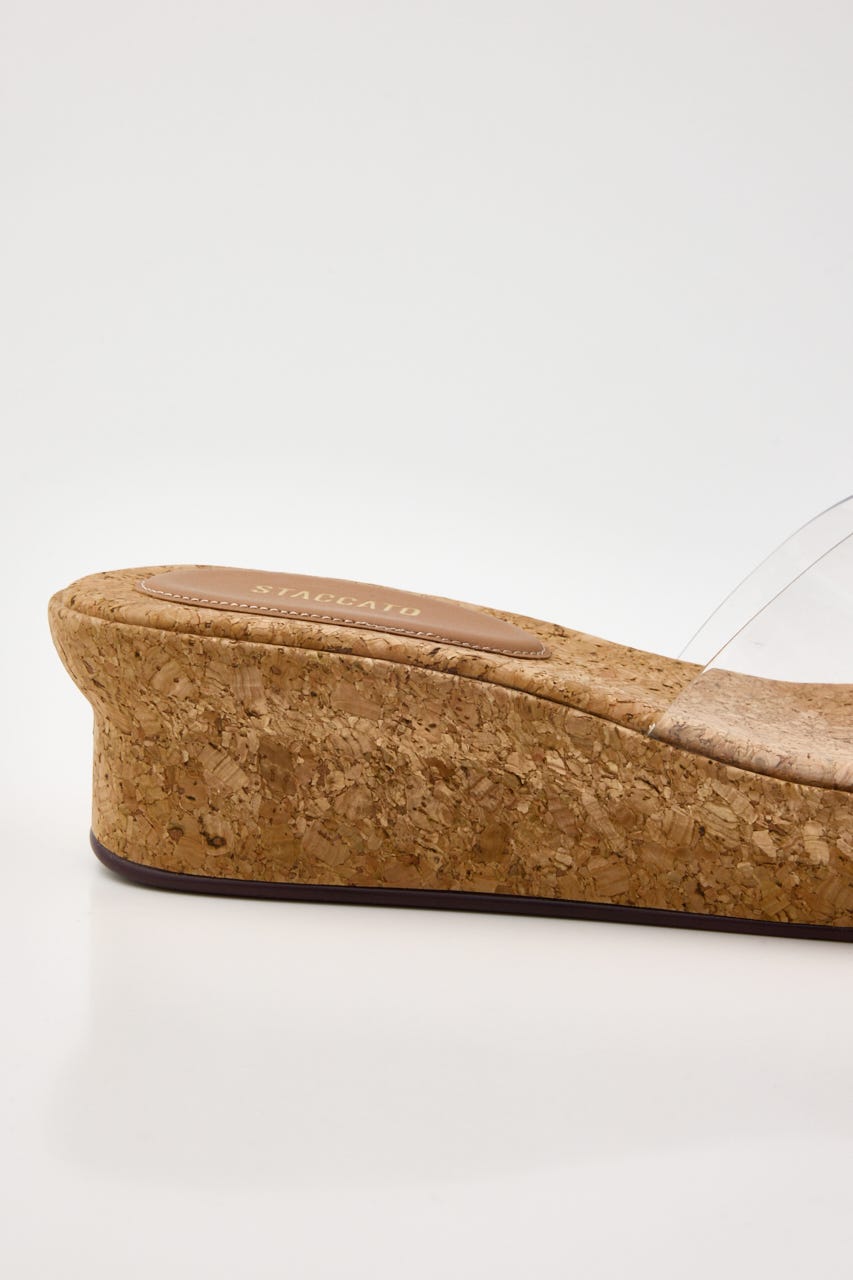 ティアラコルクプラットフォーム SLV 24.5cm