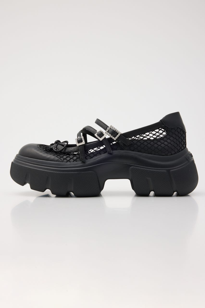 ビリーベルトコンビネットスニーカー BLK 24.0cm