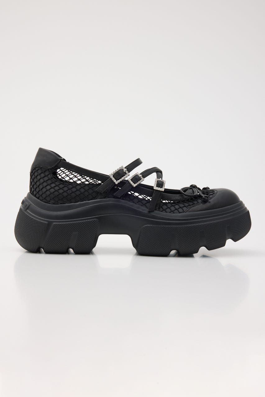 ビリーベルトコンビネットスニーカー BLK 24.0cm