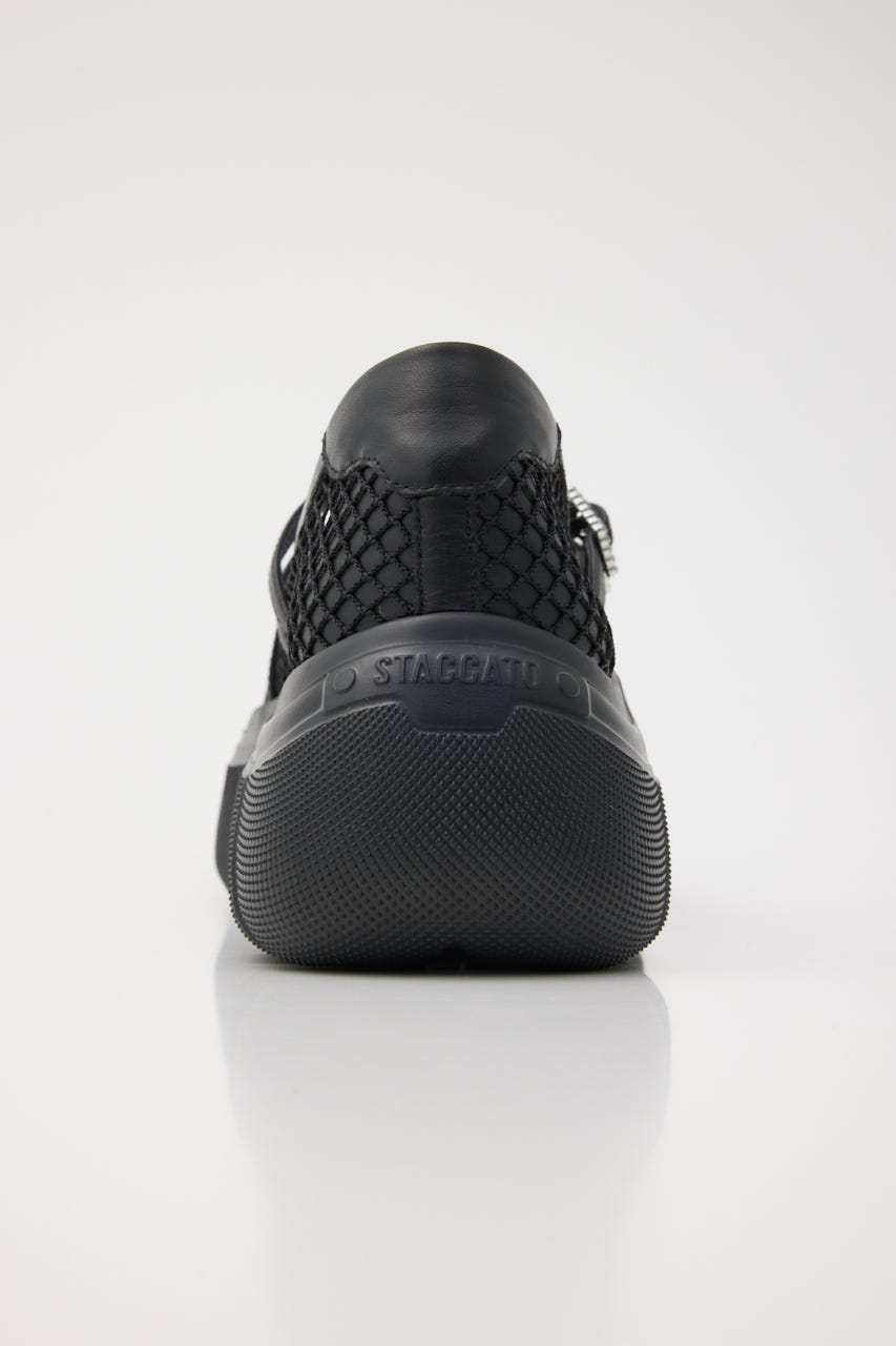ビリーベルトコンビネットスニーカー BLK 24.0cm