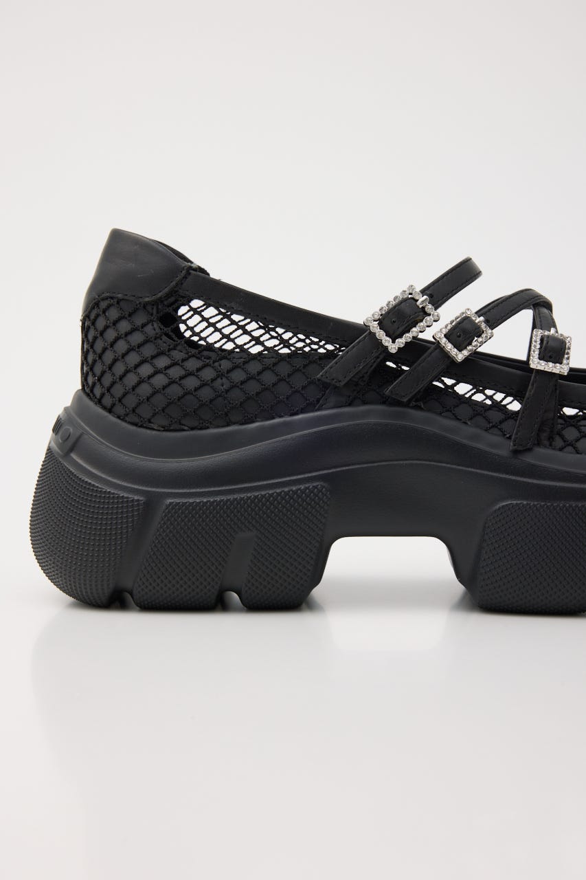 ビリーベルトコンビネットスニーカー BLK 24.0cm
