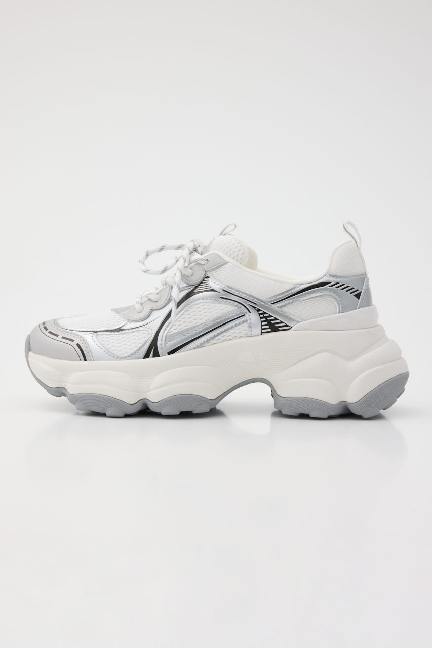 メルローボリュームナッツスニーカー WHT 22.0cm