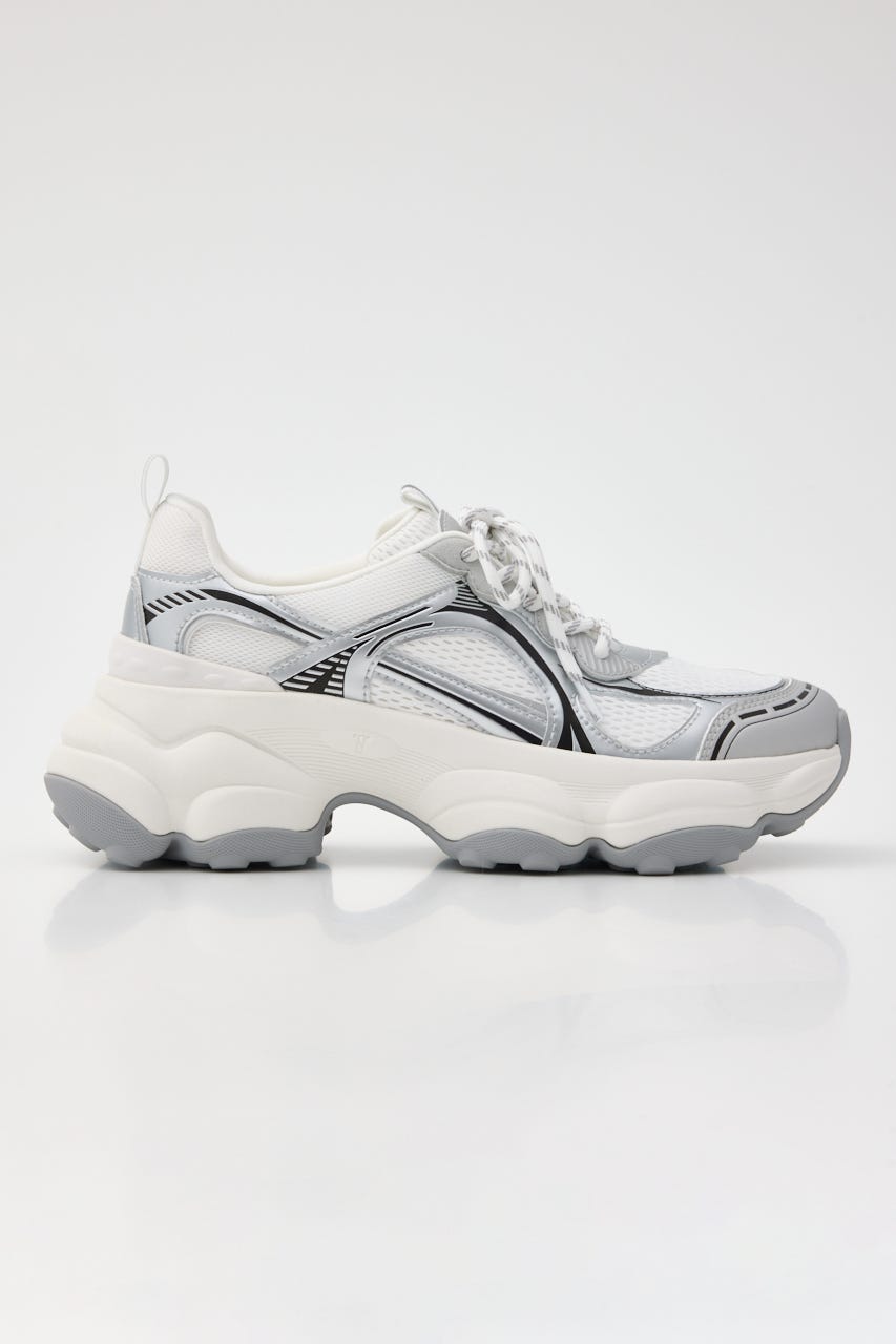 メルローボリュームナッツスニーカー WHT 22.0cm