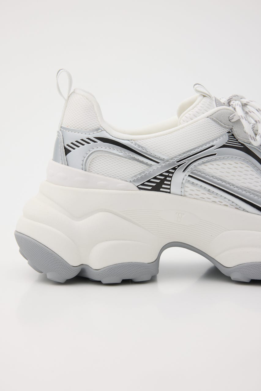 メルローボリュームナッツスニーカー WHT 22.0cm