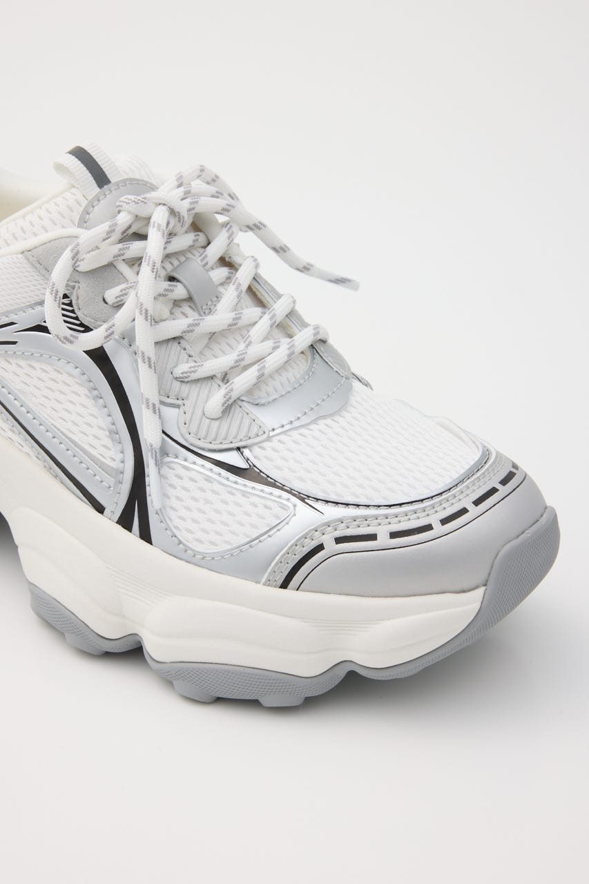 メルローボリュームナッツスニーカー WHT 22.0cm