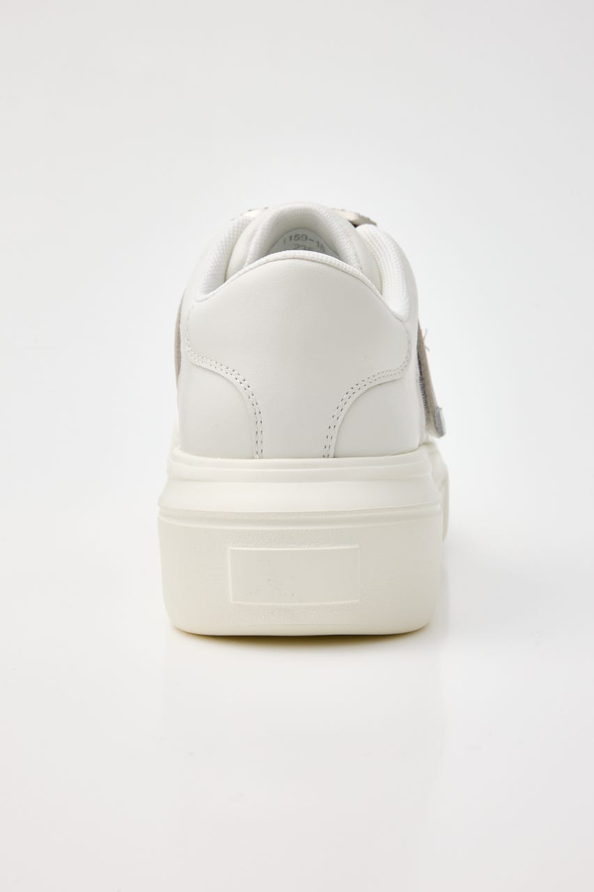 クイープバックルベルトスリッポン WHT 25.0cm