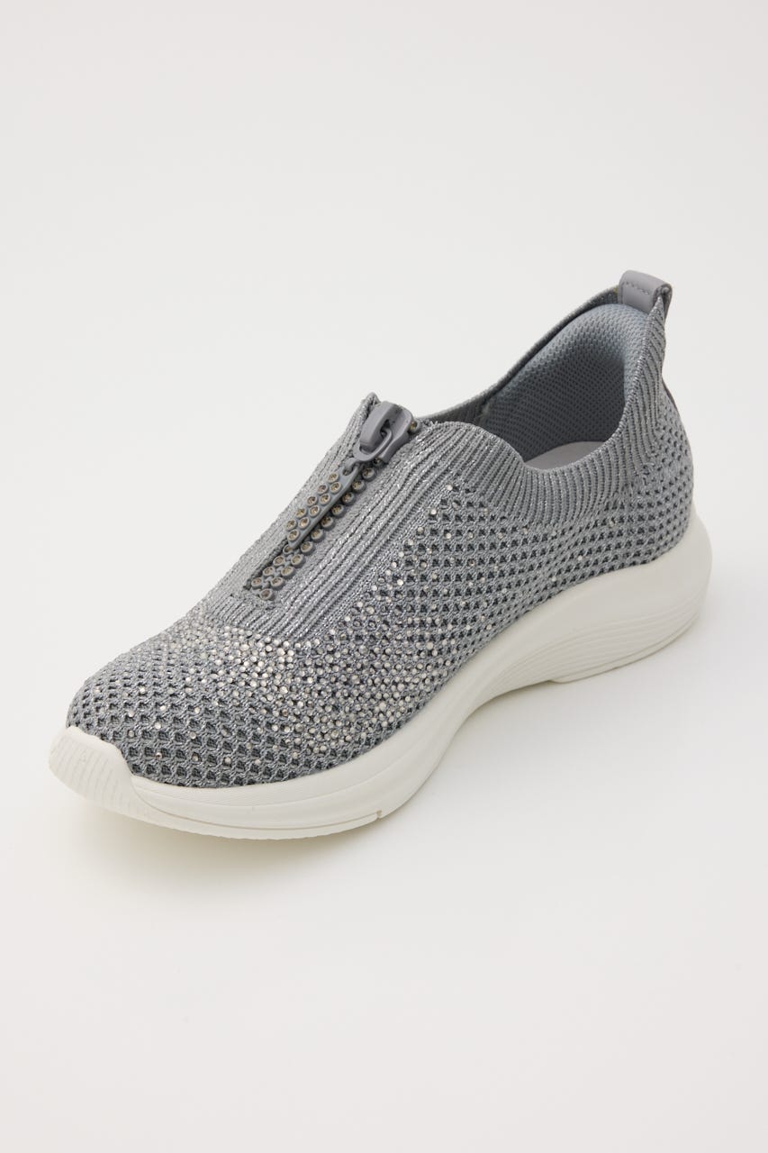 デザインZIPハンディライトスリッポン GRY 22.5cm