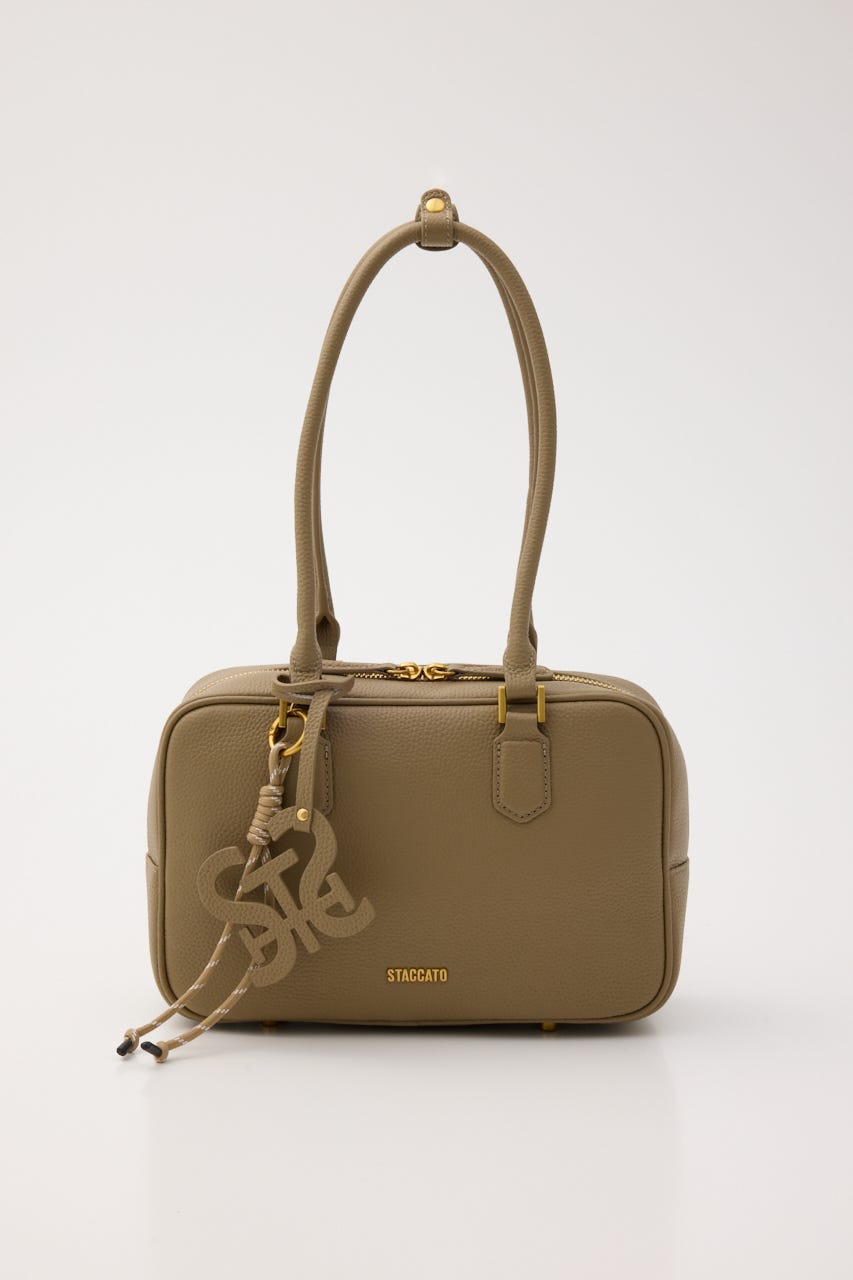 ポライトレクタングルミニハンドバッグ GREIGE FREE