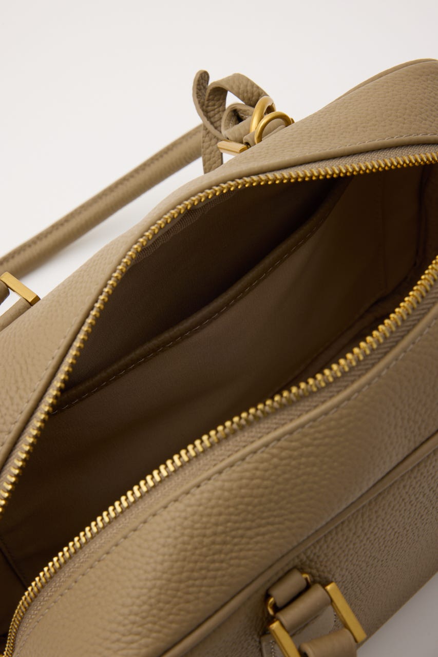 ポライトレクタングルミニハンドバッグ GREIGE FREE