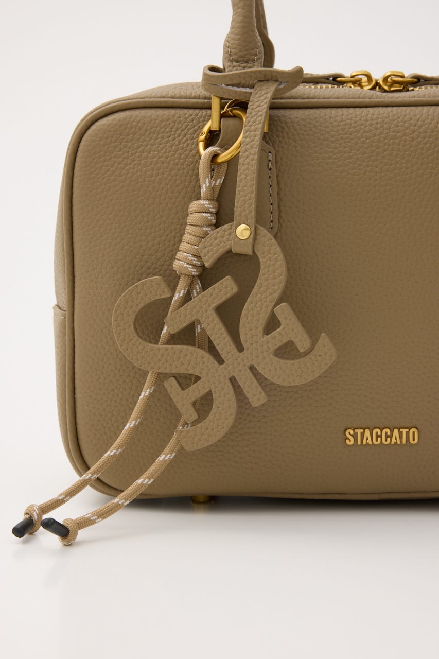 ポライトレクタングルミニハンドバッグ GREIGE FREE