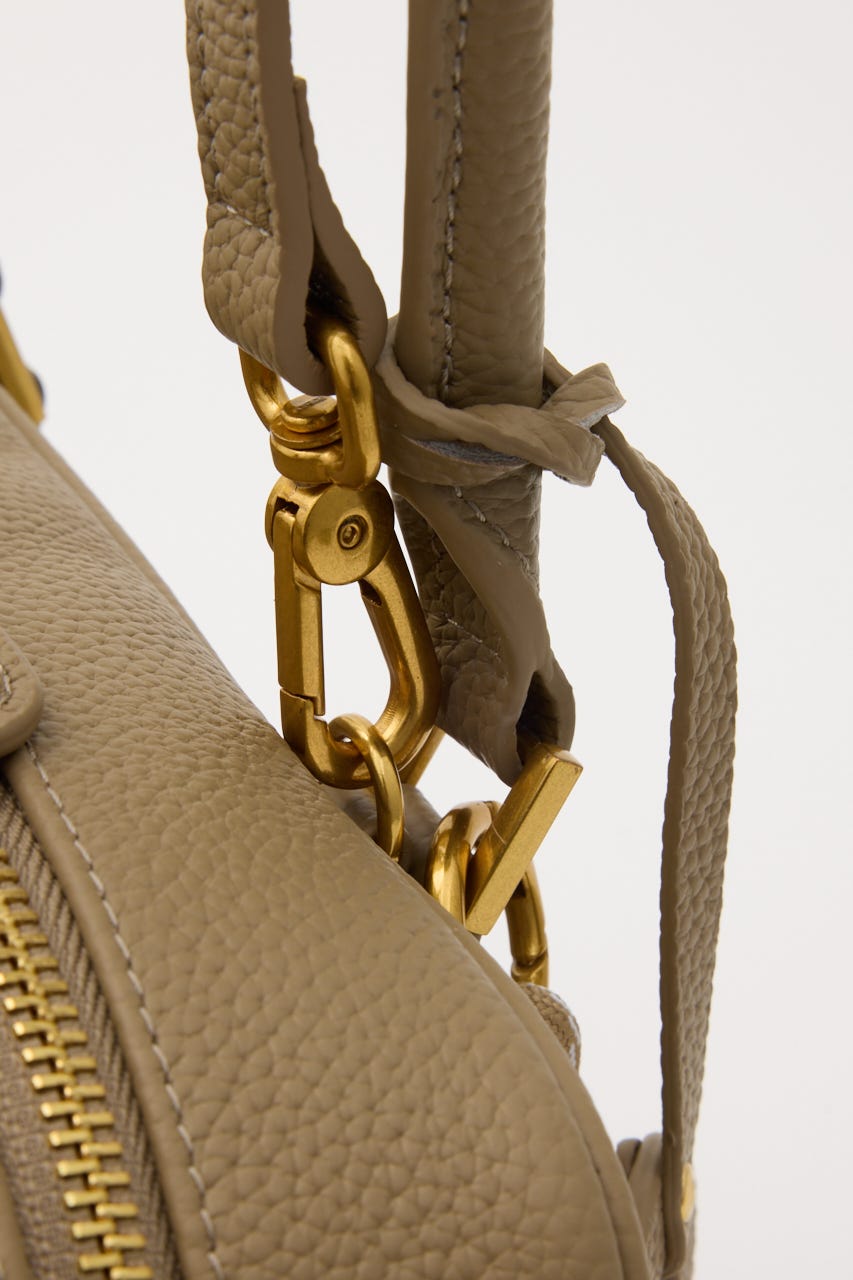 ポライトレクタングルミニハンドバッグ GREIGE FREE