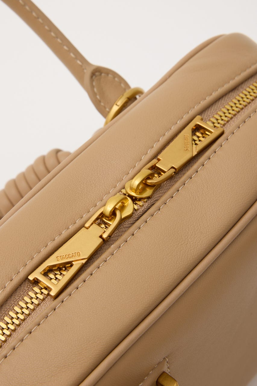 ポライトミニボストンバッグ BEG FREE