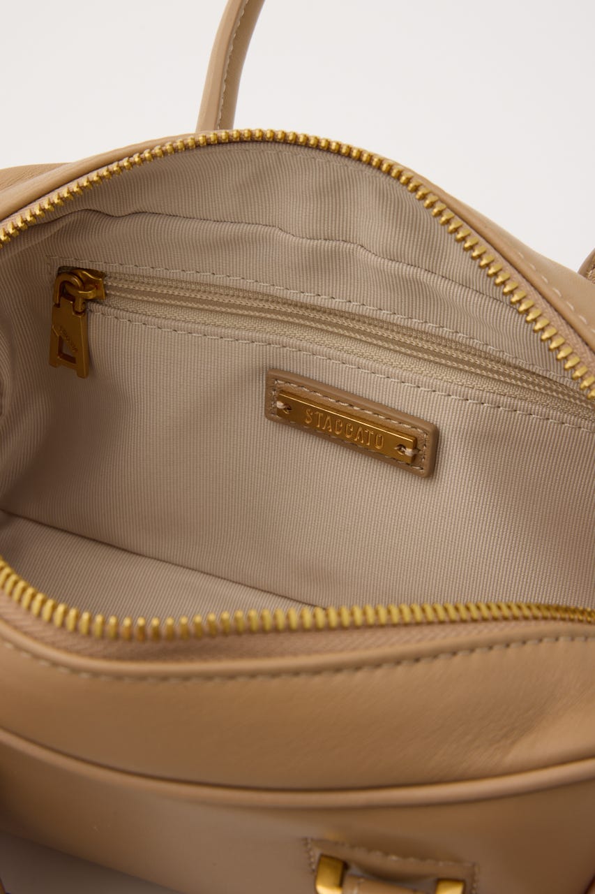 ポライトミニボストンバッグ BEG FREE