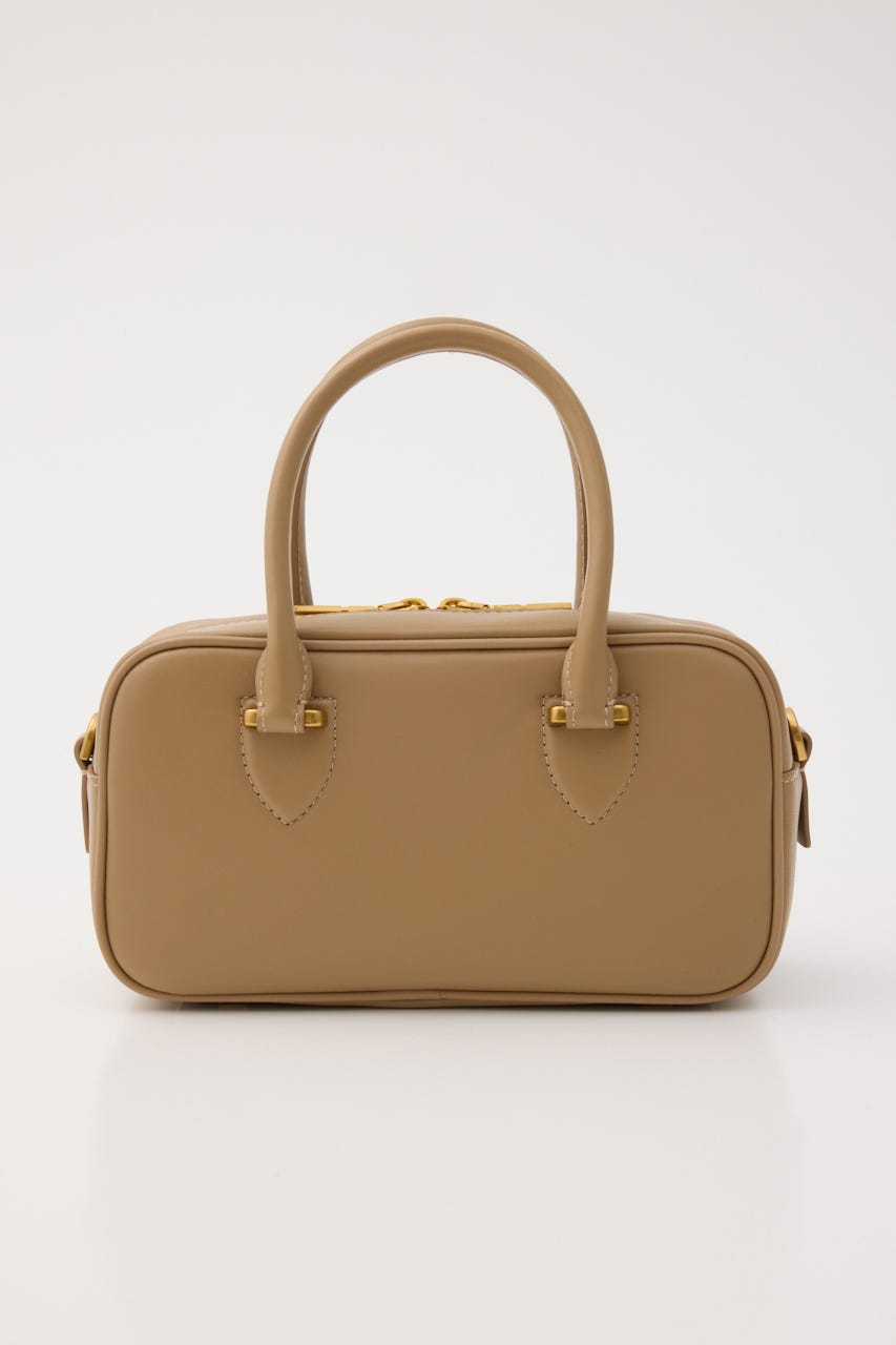 ポライトミニボストンバッグ BEG FREE