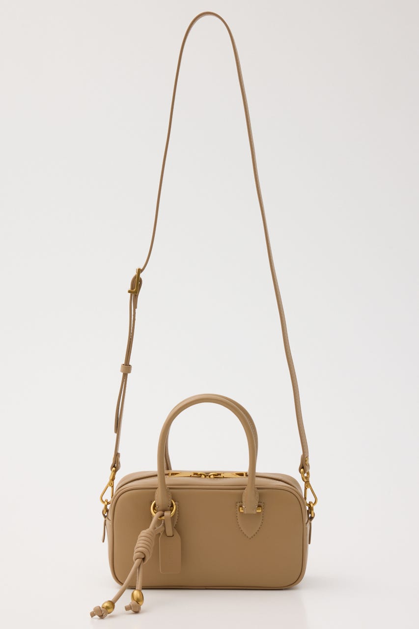 ポライトミニボストンバッグ BEG FREE