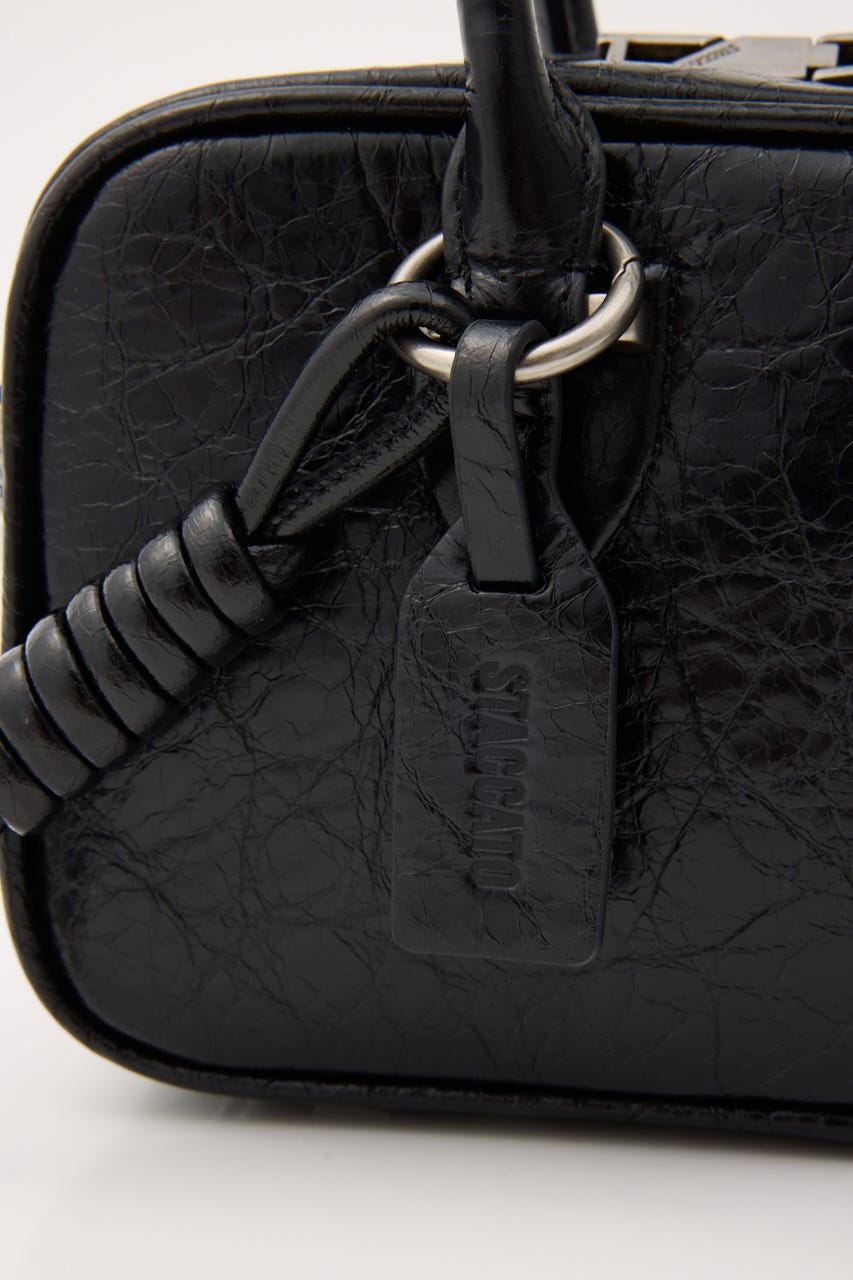 ポライトミニボストンバッグ BLK FREE