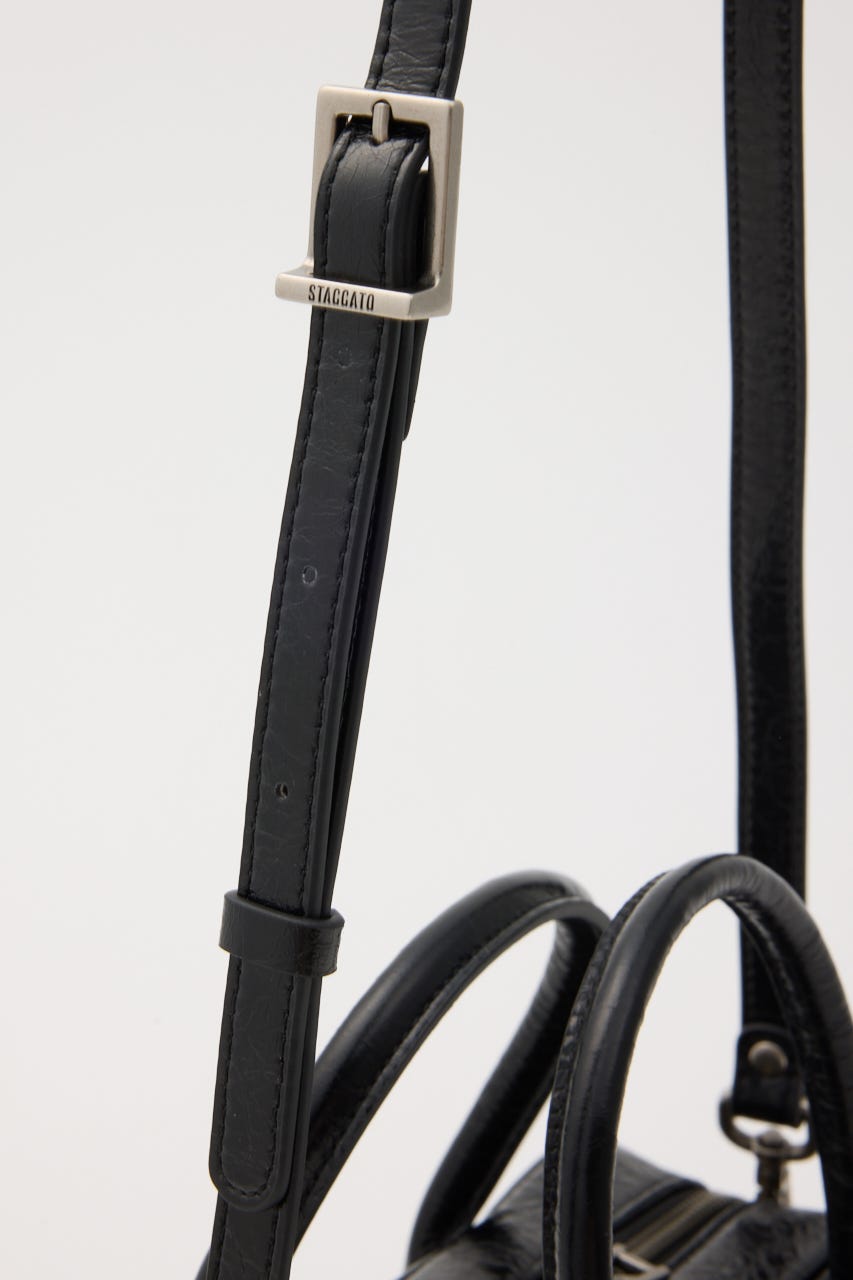 ポライトミニボストンバッグ BLK FREE