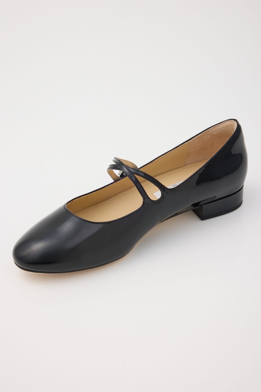 レイラメリージェーンパンプス L/BLK 23.0cm