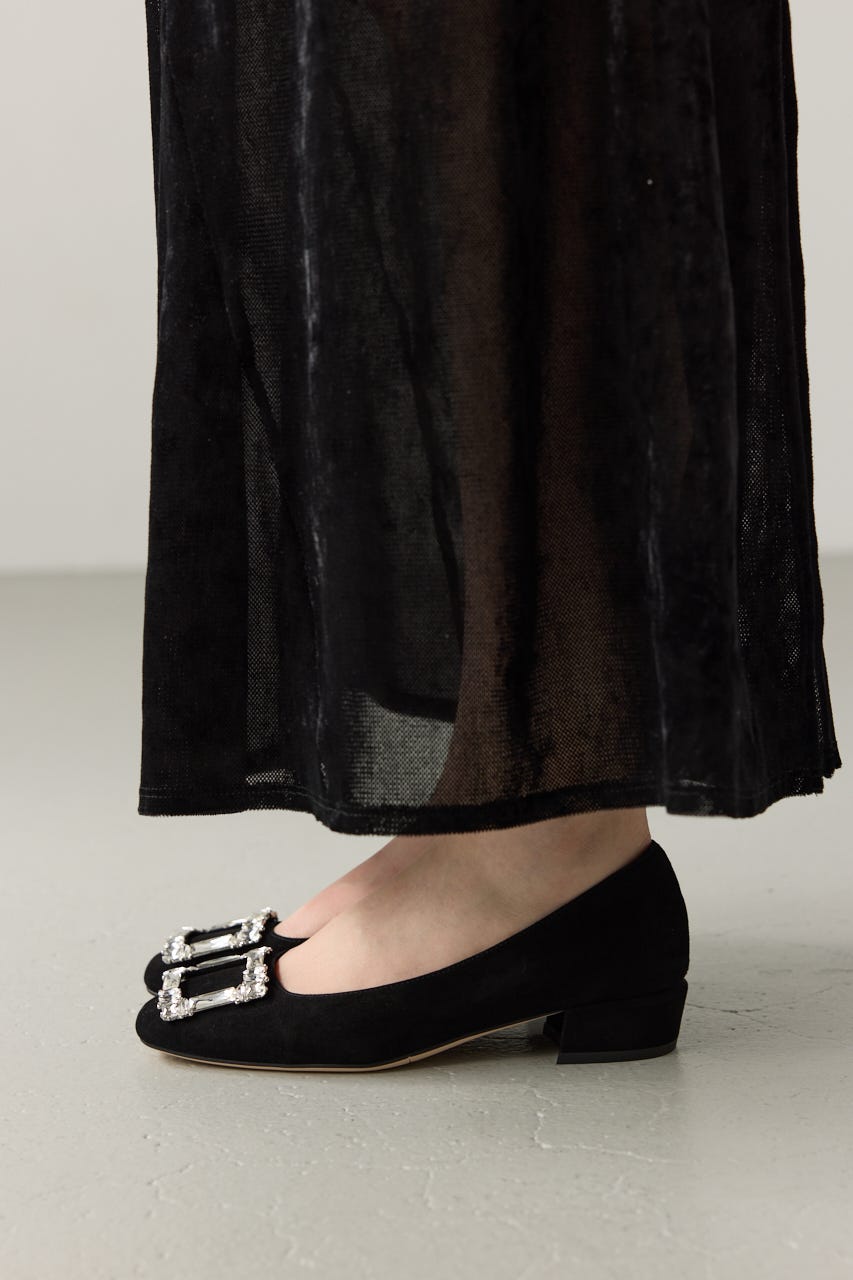 マヒナローヒールパンプス D/BLK 23.0cm