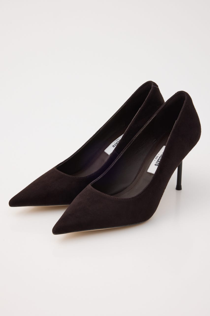ヘルツピンヒールパンプス D/BRN 23.5cm