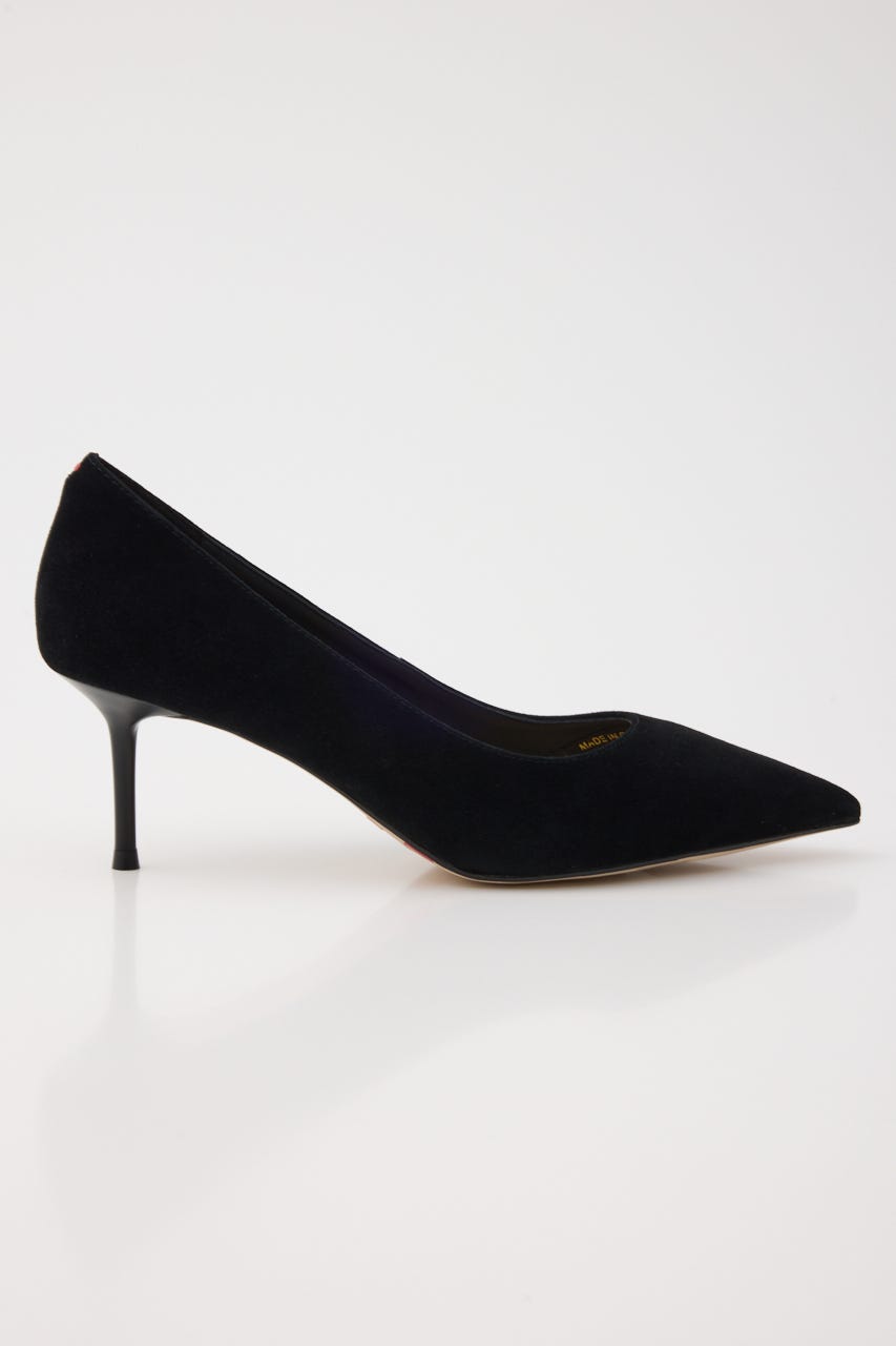 ヘルツピンヒールパンプス D/BLK 23.5cm
