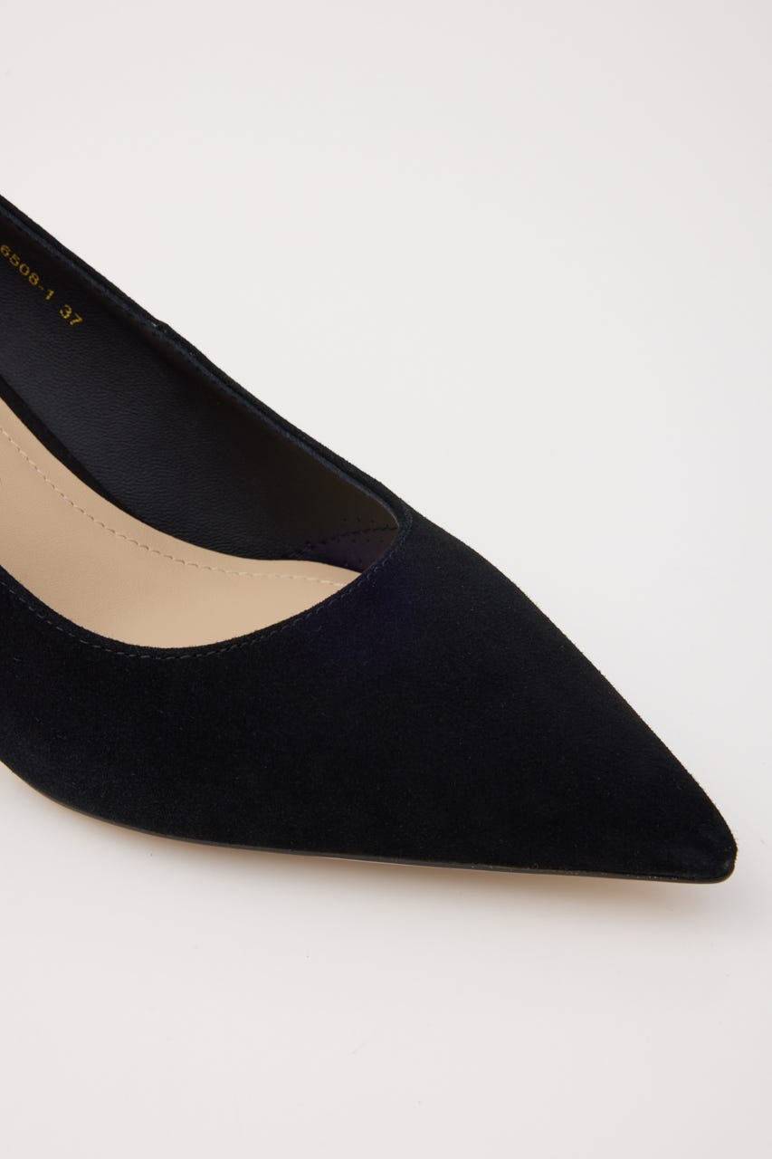 ヘルツピンヒールパンプス D/BLK 23.5cm
