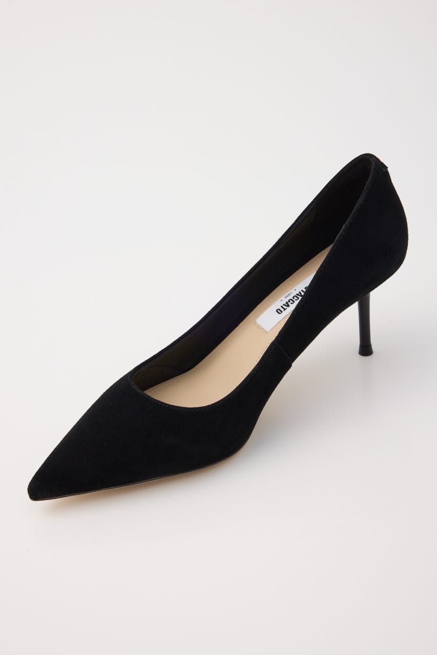 ヘルツピンヒールパンプス D/BLK 23.5cm