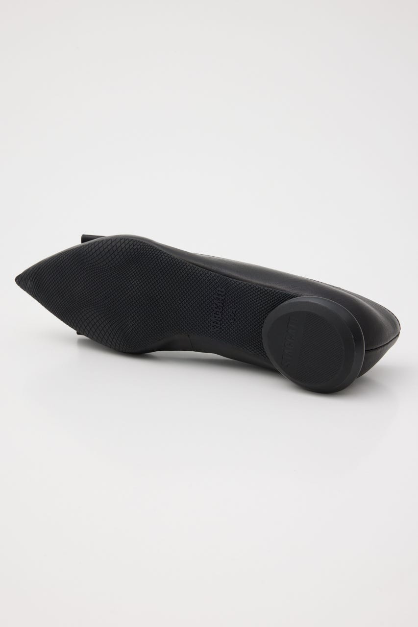 ミルーレフラットシューズ BLK 23.0cm
