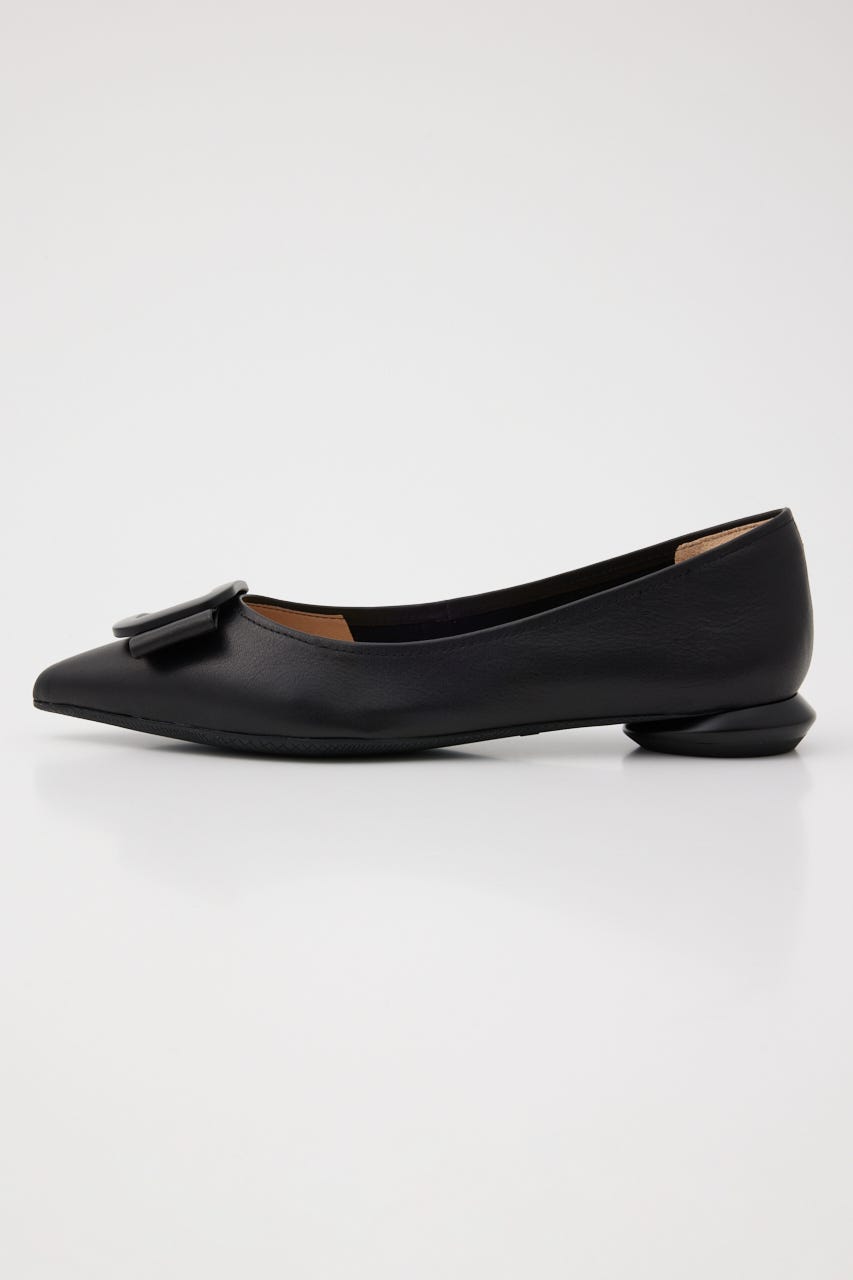ミルーレフラットシューズ BLK 23.0cm