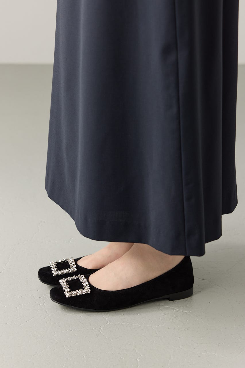 ジュールバックルフラット2 D/BLK 24.5cm