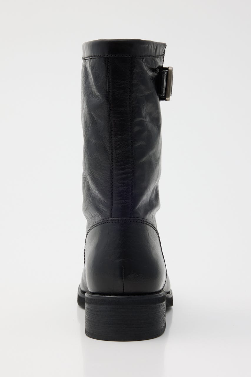 ソフトクラッシュエンジニアブーツ BLK 23.0cm