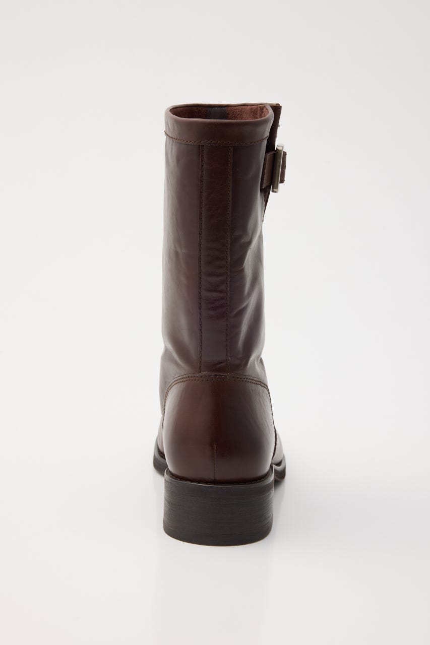 ソフトクラッシュエンジニアブーツ BRN 24.5cm