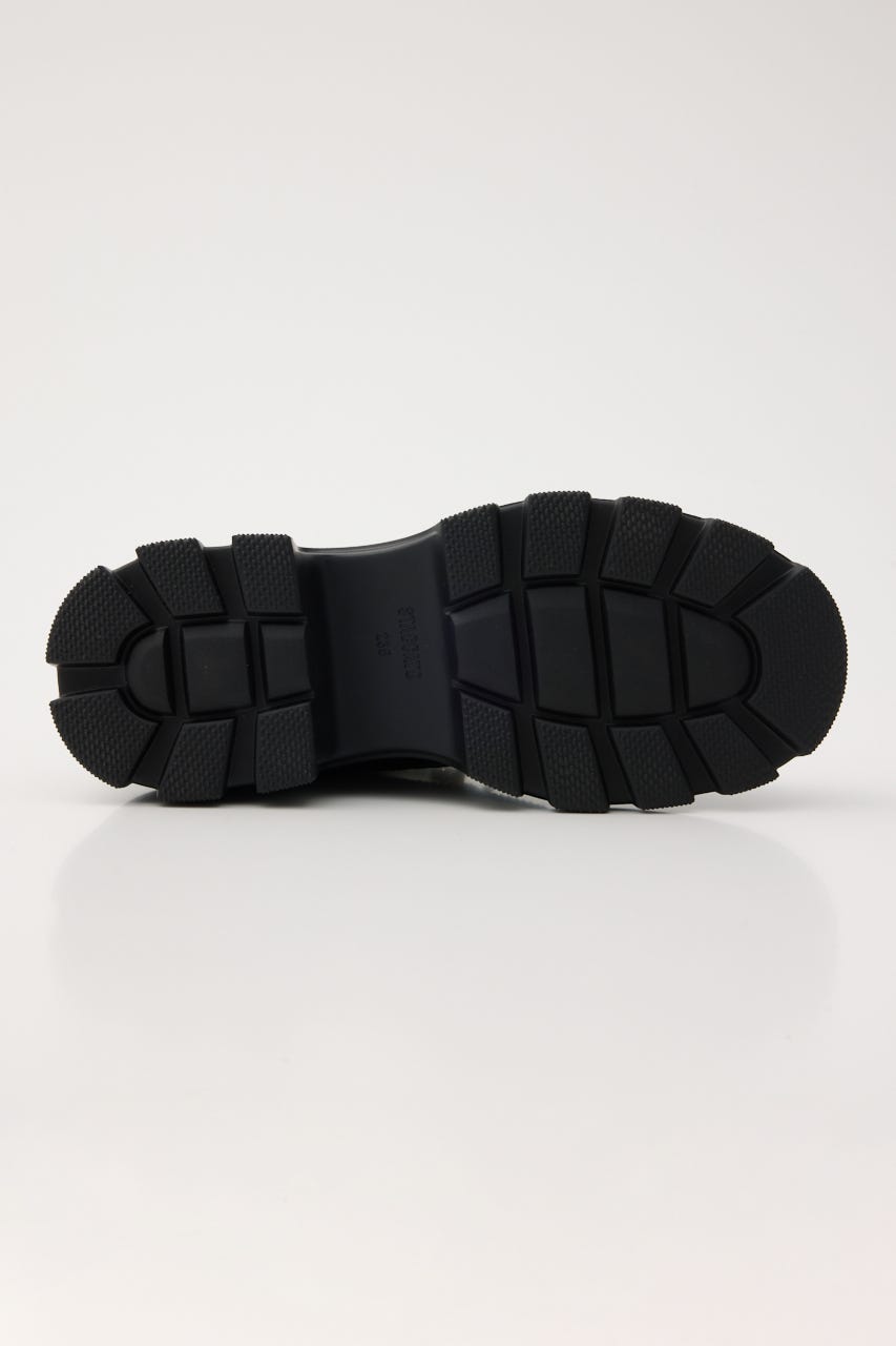 ドルチェニットコンビライトソールブーツ BLK 22.5cm