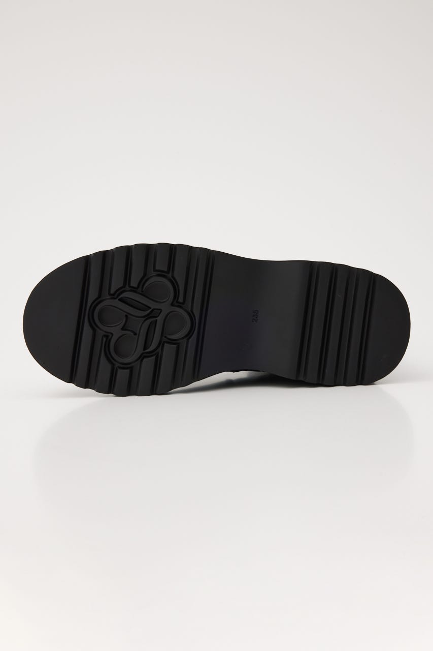 ジュードストレッチミディブーツ BLK 24.0cm