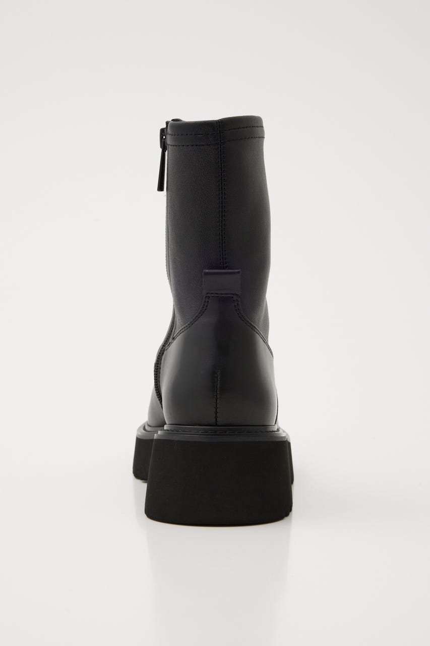 ジュードストレッチミディブーツ BLK 24.0cm