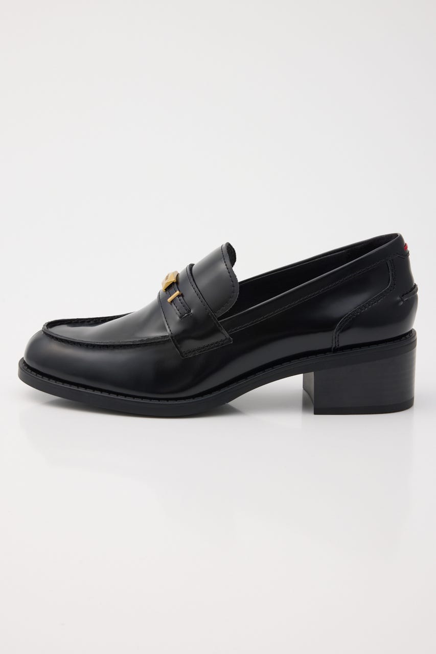 ポリゴンクラスローファー BLK 22.0cm