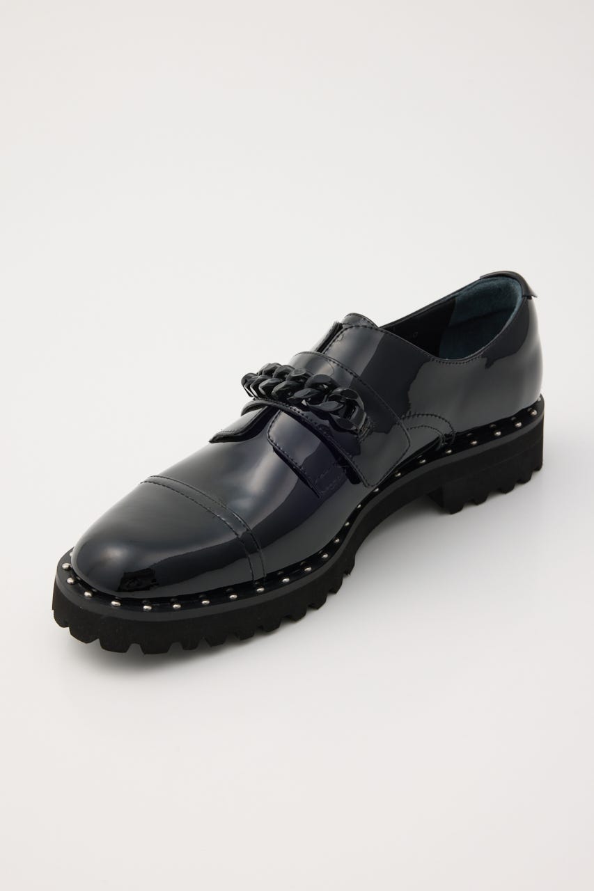 ビックチェーンサーロゥタンクソールシューズ L/BLK 22.5cm