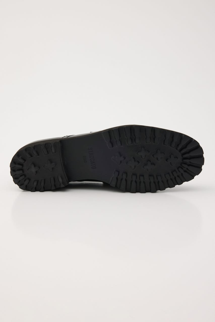 ビックチェーンサーロゥタンクソールシューズ L/BLK 22.5cm