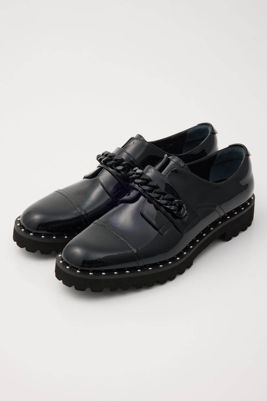 ビックチェーンサーロゥタンクソールシューズ L/BLK 22.5cm