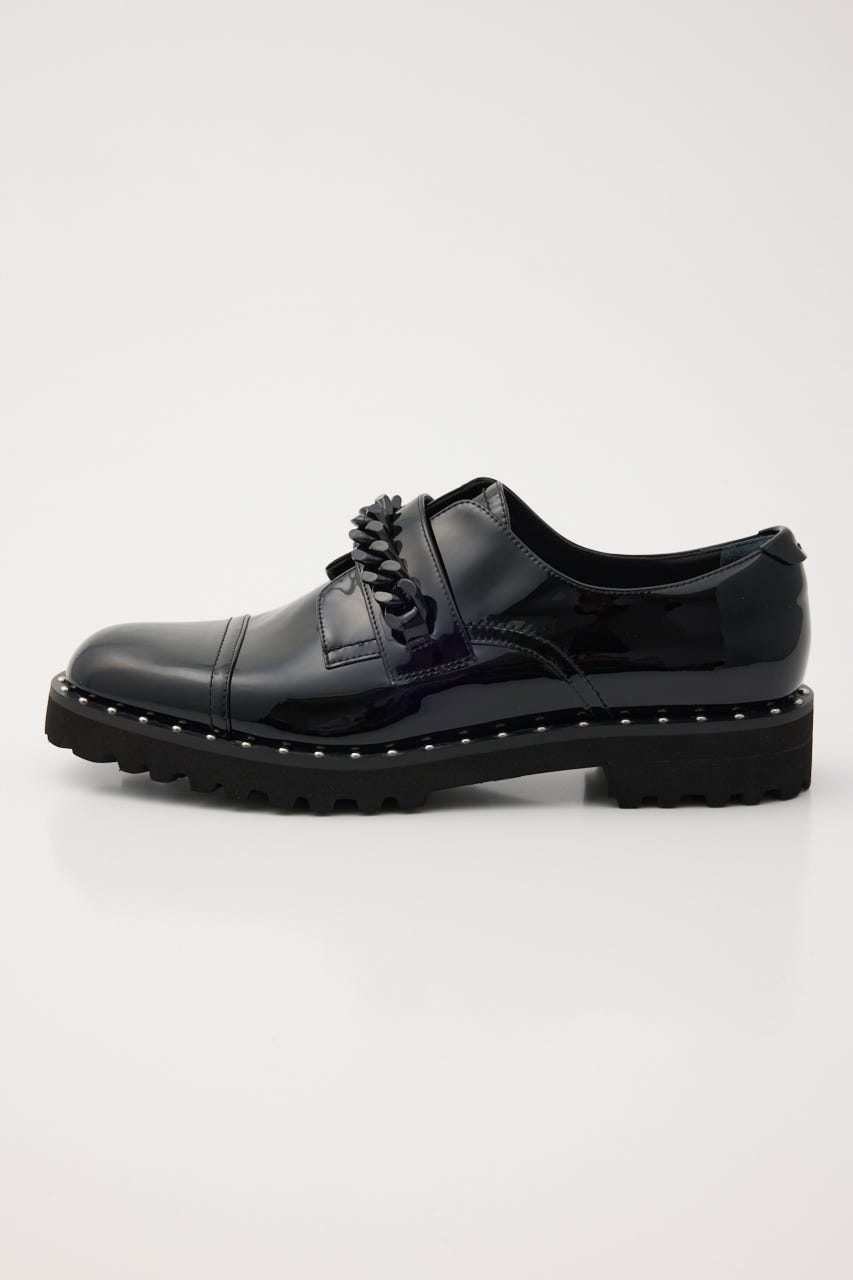 ビックチェーンサーロゥタンクソールシューズ L/BLK 22.5cm