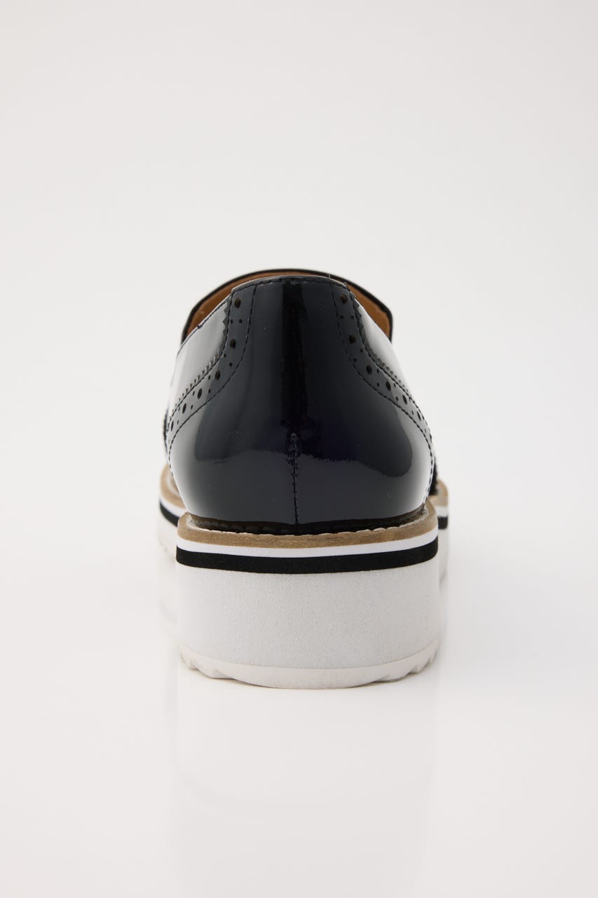 デザインソールタッセルローファー L/BLK 25.0cm