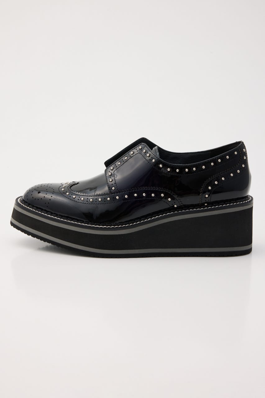 クオーレプラットフォームシューズ BLK 23.5cm