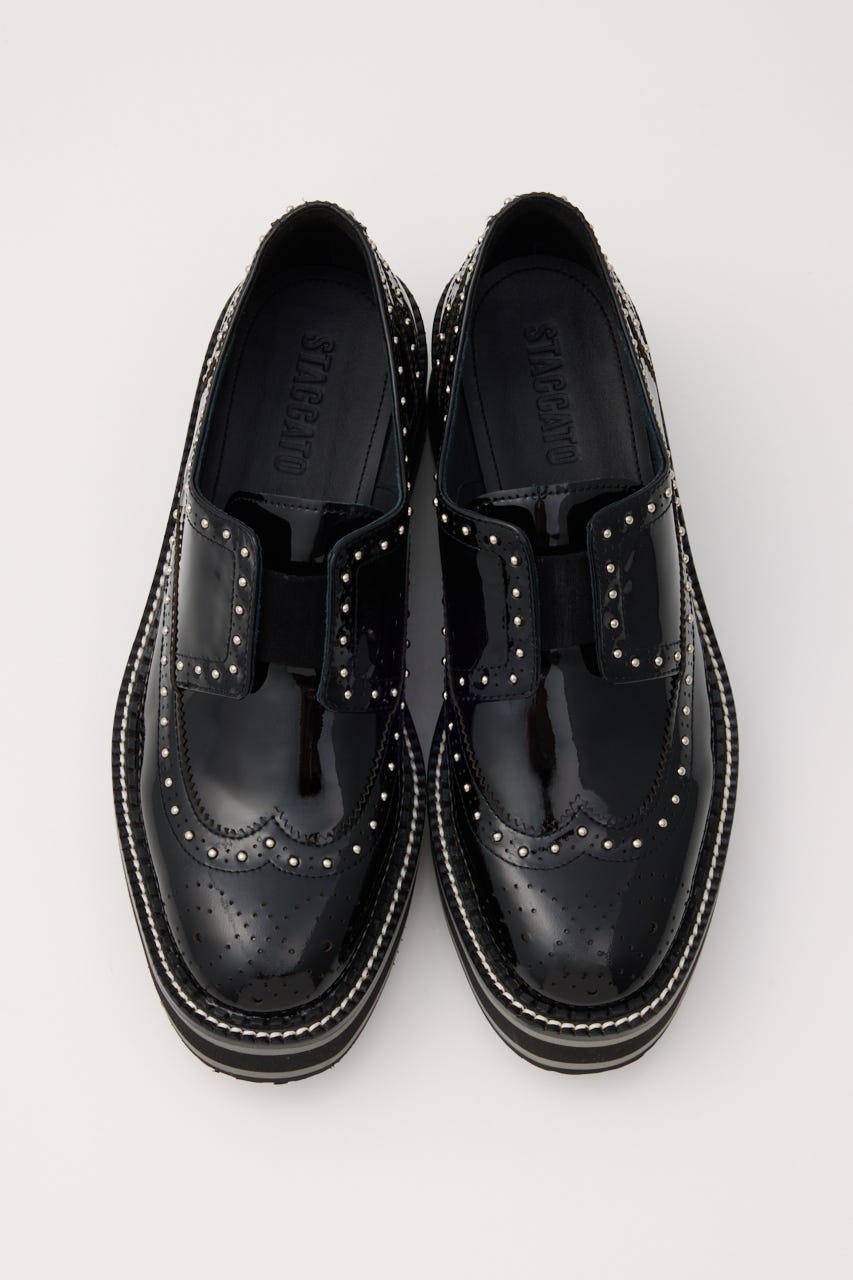 クオーレプラットフォームシューズ BLK 23.5cm
