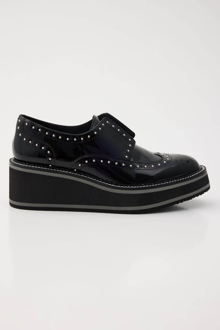 クオーレプラットフォームシューズ BLK 23.5cm