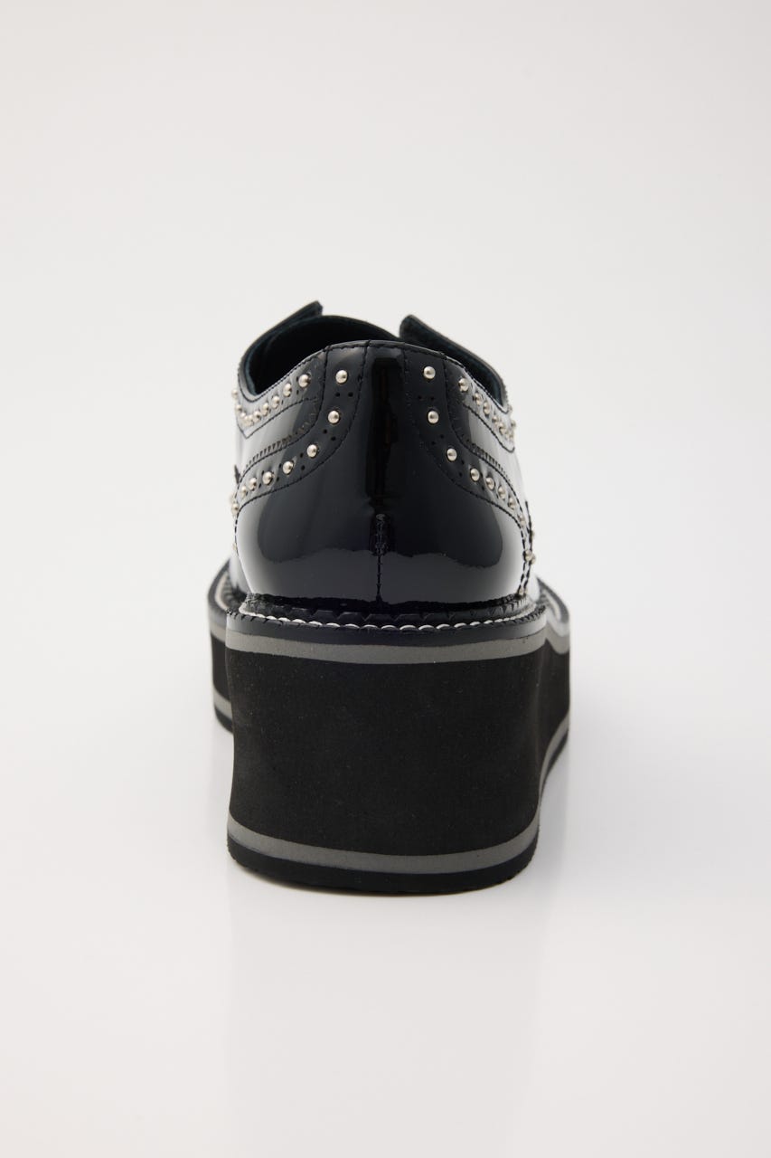 クオーレプラットフォームシューズ BLK 23.5cm