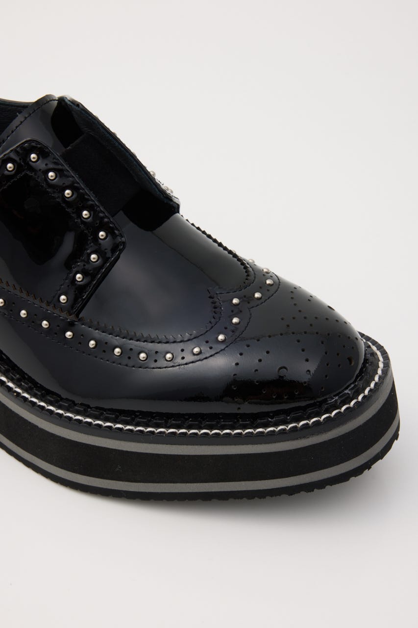 クオーレプラットフォームシューズ BLK 23.5cm