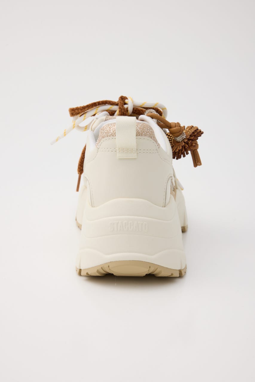 ドルチェデコラボリュームスニーカー WHT 23.5cm