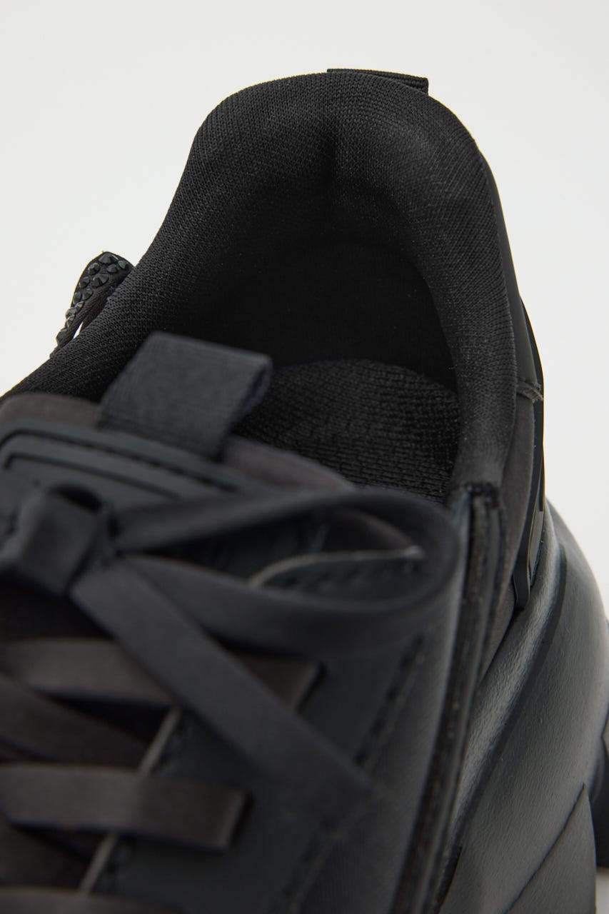 ラッピングボリュームスニーカー BLK 23.0cm