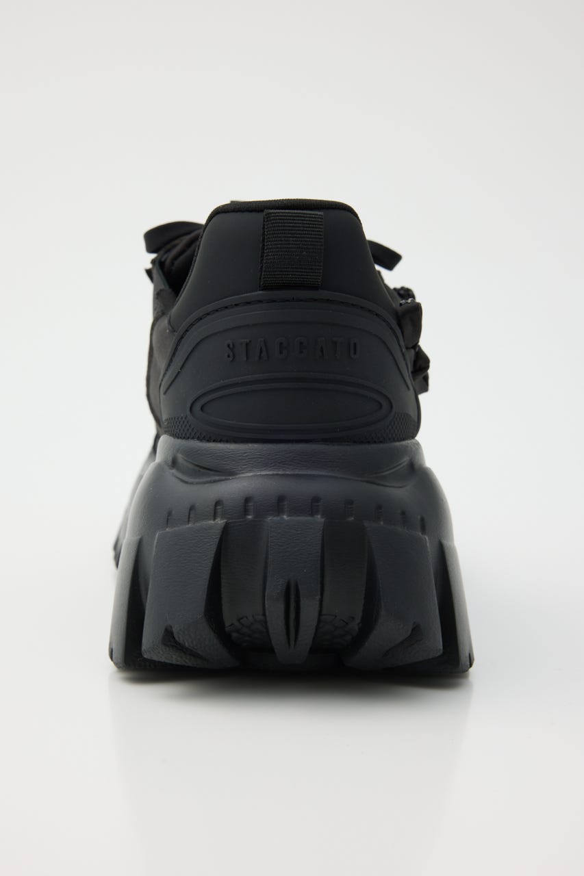 ラッピングボリュームスニーカー BLK 23.0cm